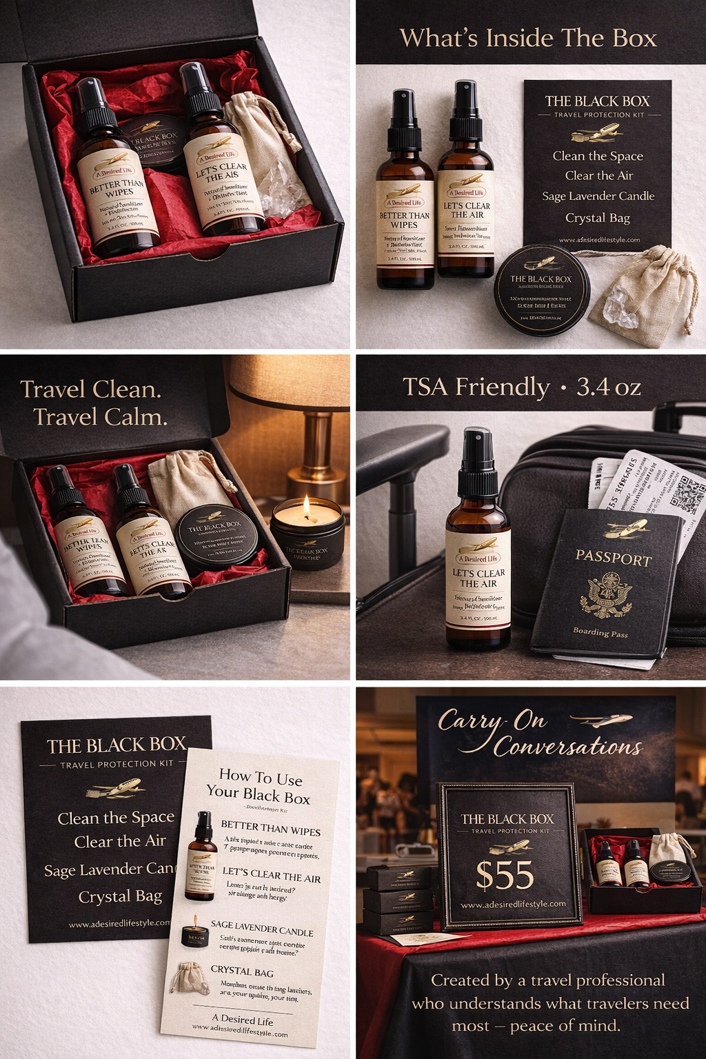 The Black Box™ Travel Protection Kit