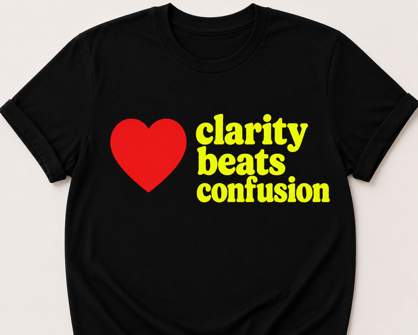 Clarity Beats Confusion Tee